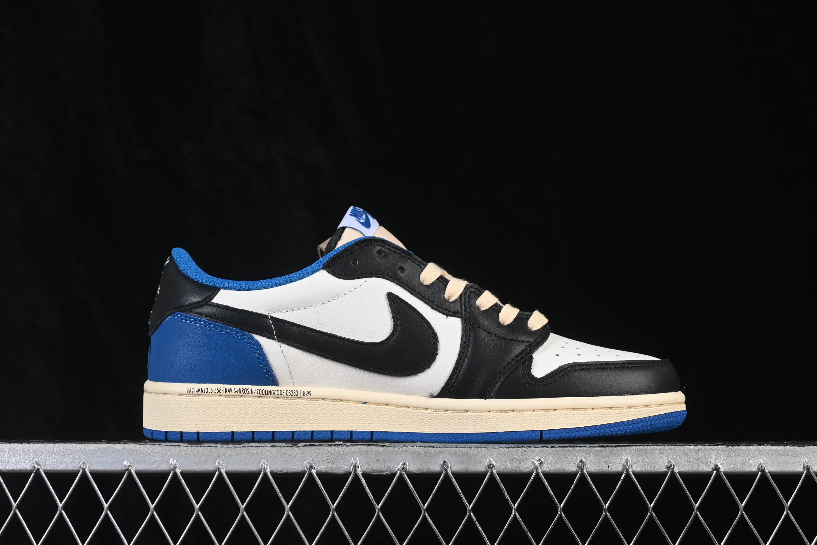 All categories Air Jordan Jordan series basketball shoes Air Jordan 1 Low ZG version Travis Scott x Air Jordan 1 Low OG AJ1 Joe 1 undercut low top full head layer DM7866-140